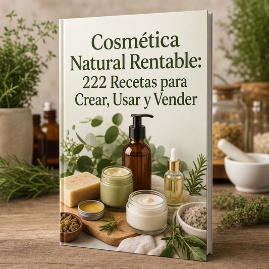 Cosmética Natural Rentable: 222 Recetas para Crear, Usar y Vender